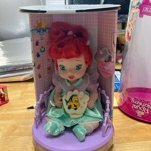 Baby Ariel Porcelain Doll, Little Mermaid